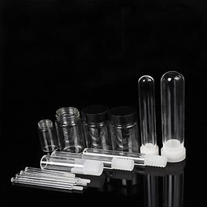 Heat-resistant quartz lab tube for chemical synthesis